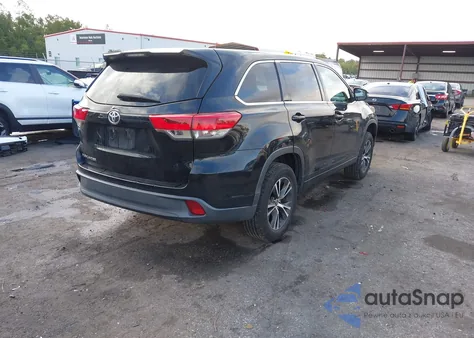 2018 Toyota Highlander Le from USA, damaged, VIN 5TDZZRFH2JS243452
